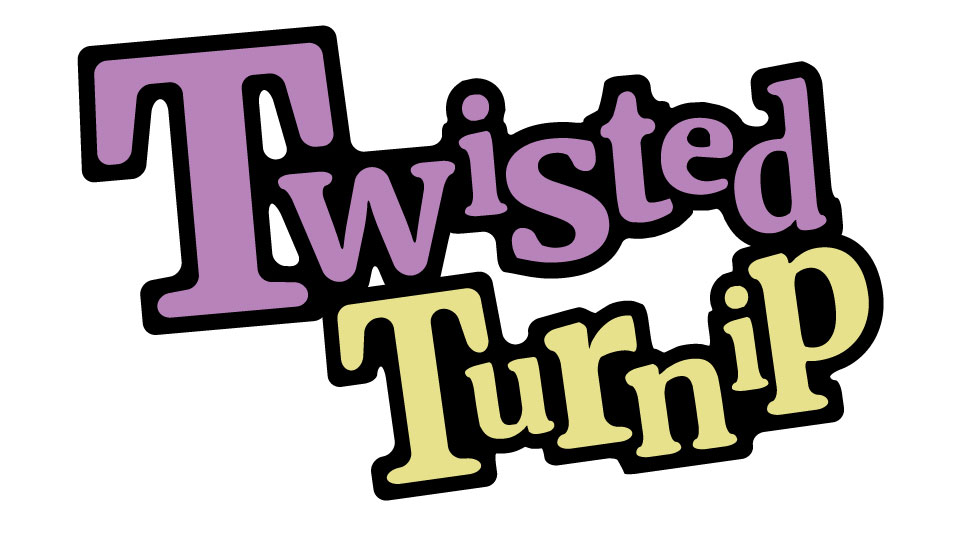 Ethical freelance logo branding design designer London Twisted Turnip