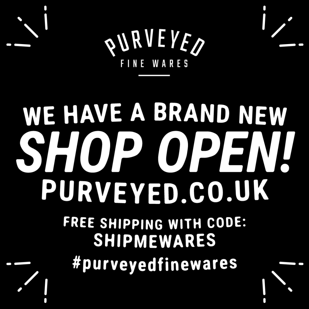 Purveyed Fine Wares Retail Branding Logo Design London