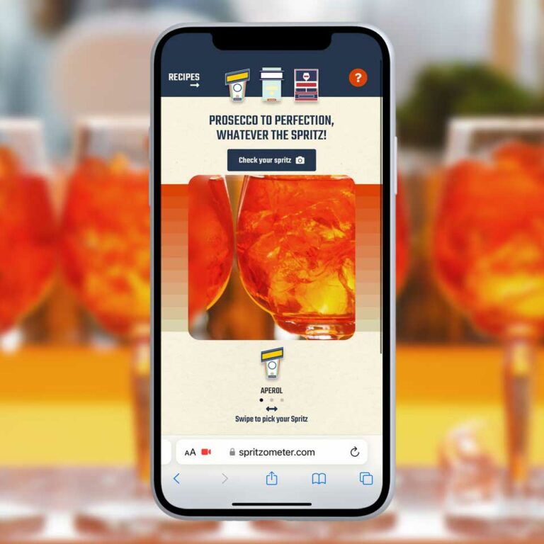 How to make an Aperol Spritz perfectly. What colour should my Spritz be? Aperol Spritz recipe app aperitif aperitivo colour chart poster mobile phone app
