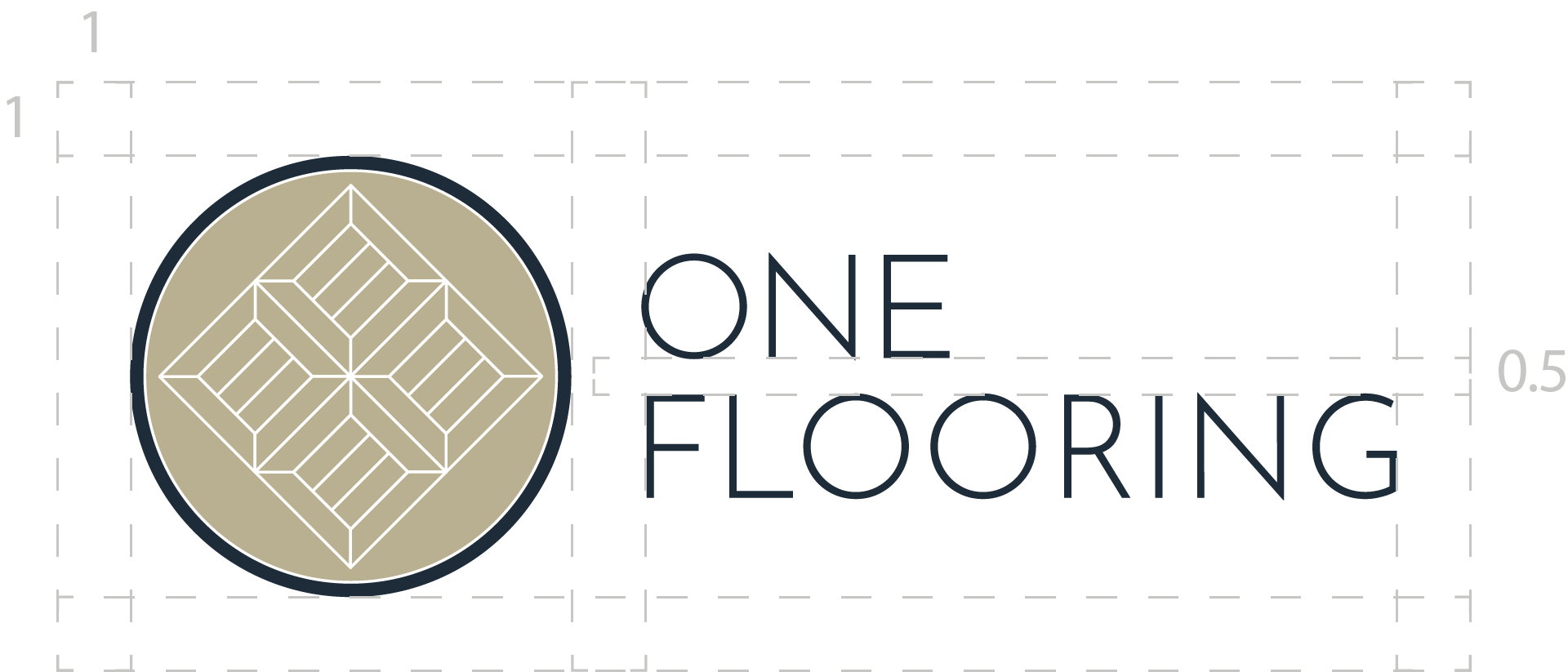 Logo Designer in London Walthamstow Epping Essex One Flooring Wooden Floor Brand Design