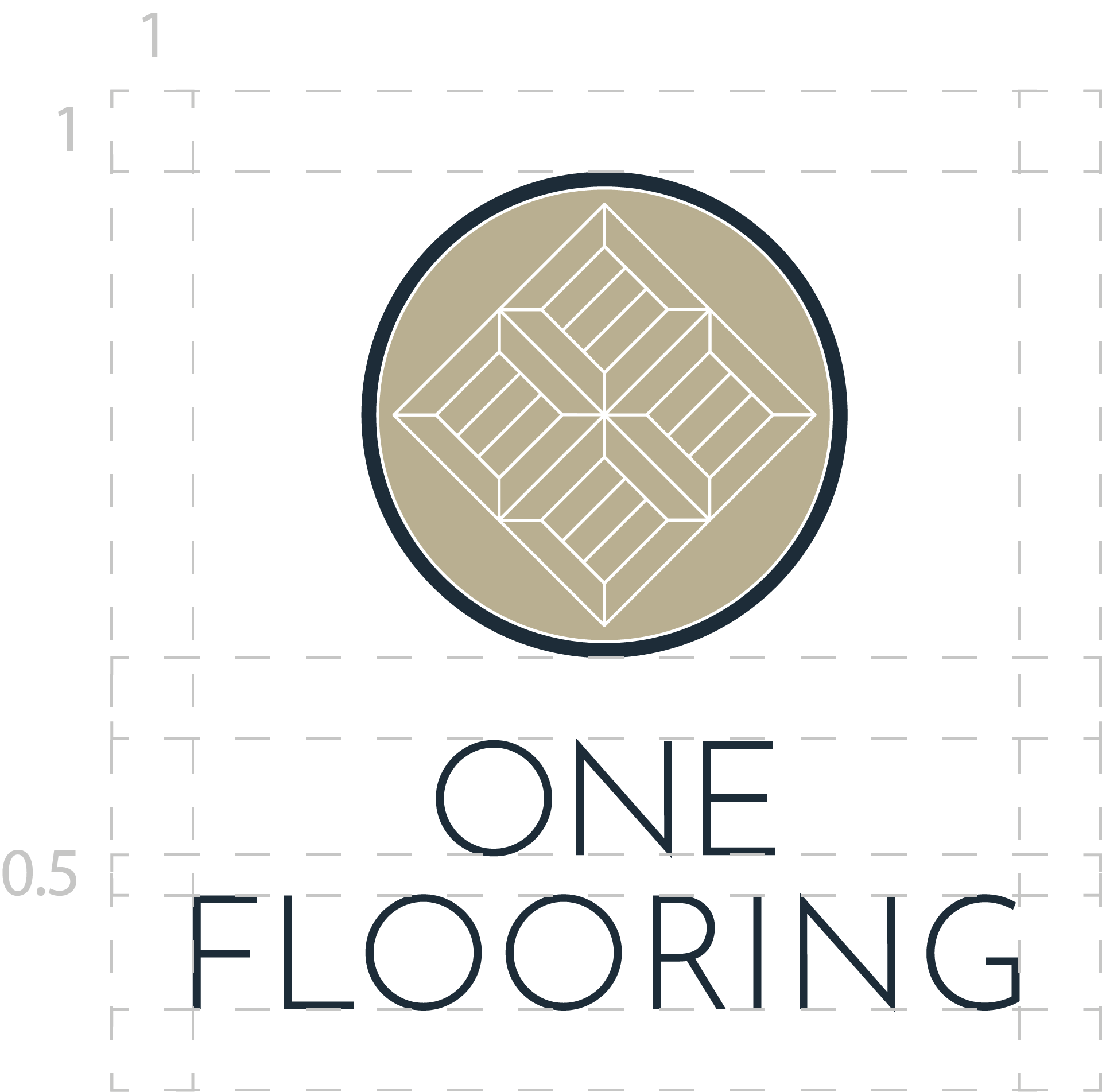 Logo Designer in London Walthamstow Epping Essex One Flooring Wooden Floor Brand Design